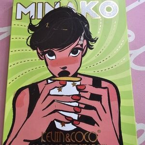 Minako Eyeshadow Palette - Bold Red and Black